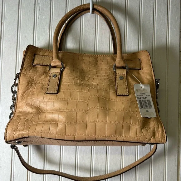 NWT Michael Kors Hamilton Satchel & COA - Picture 3 of 5